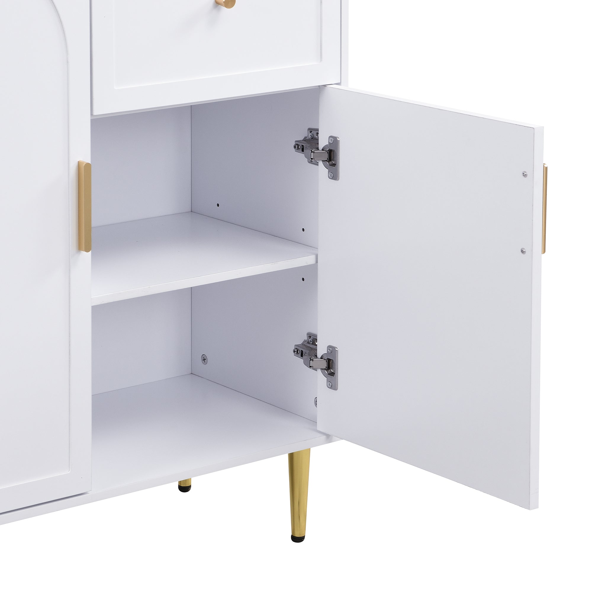 PINGGO Compact Floor Standing Wardrobe Cloakroom Set Corridor Entrance Storage Cabinet Plate Shoe Cabinet Organization System