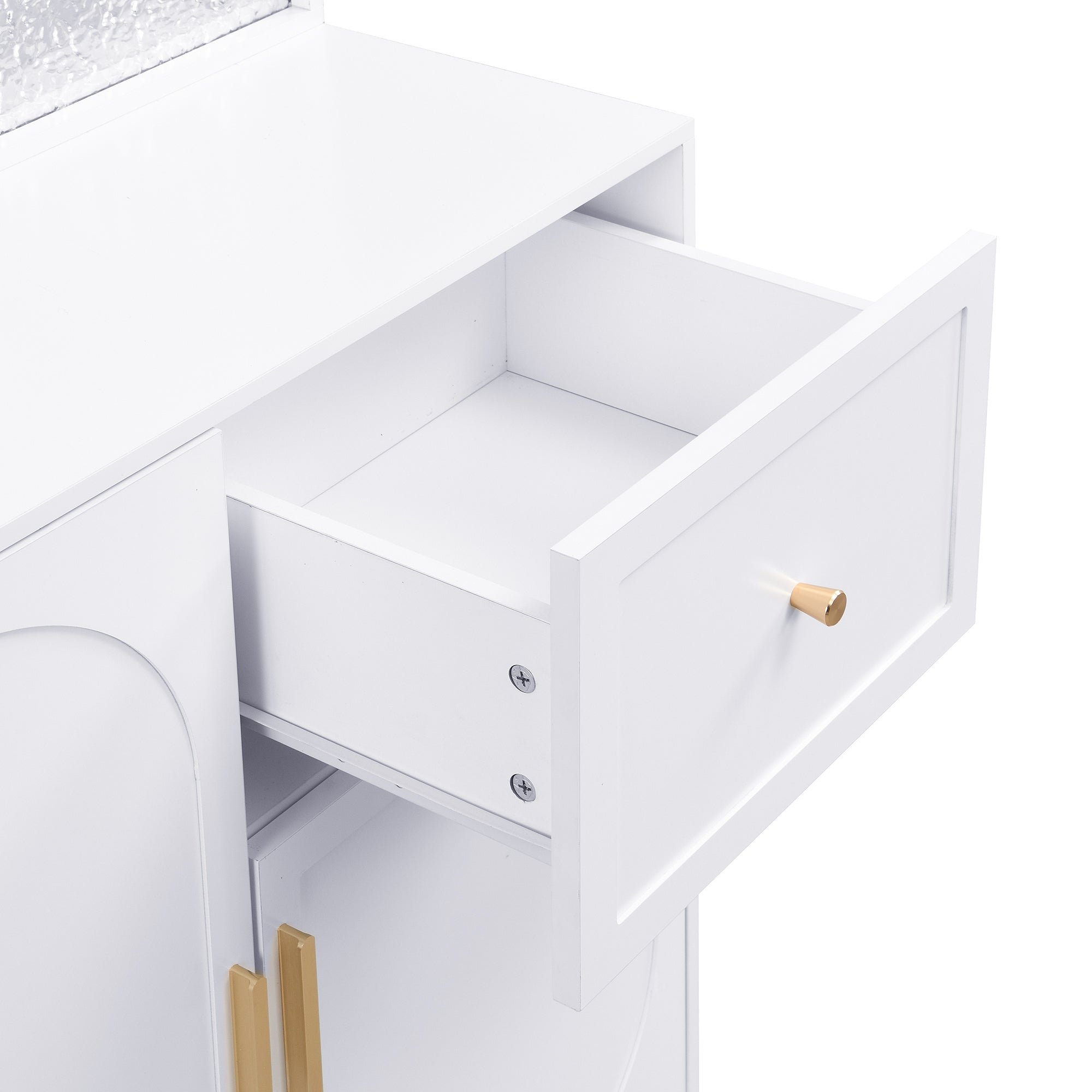 PINGGO Compact Floor Standing Wardrobe Cloakroom Set Corridor Entrance Storage Cabinet Plate Shoe Cabinet Organization System